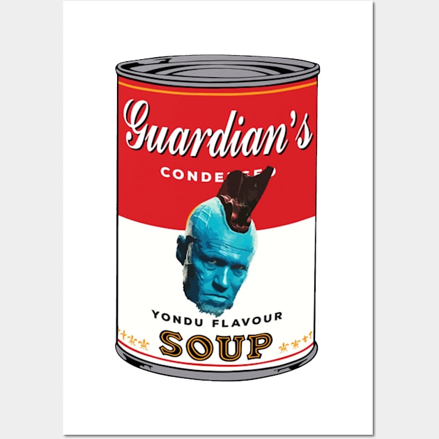 The Galaxy Yondu Soup Warhol Wall Art by MelCerries